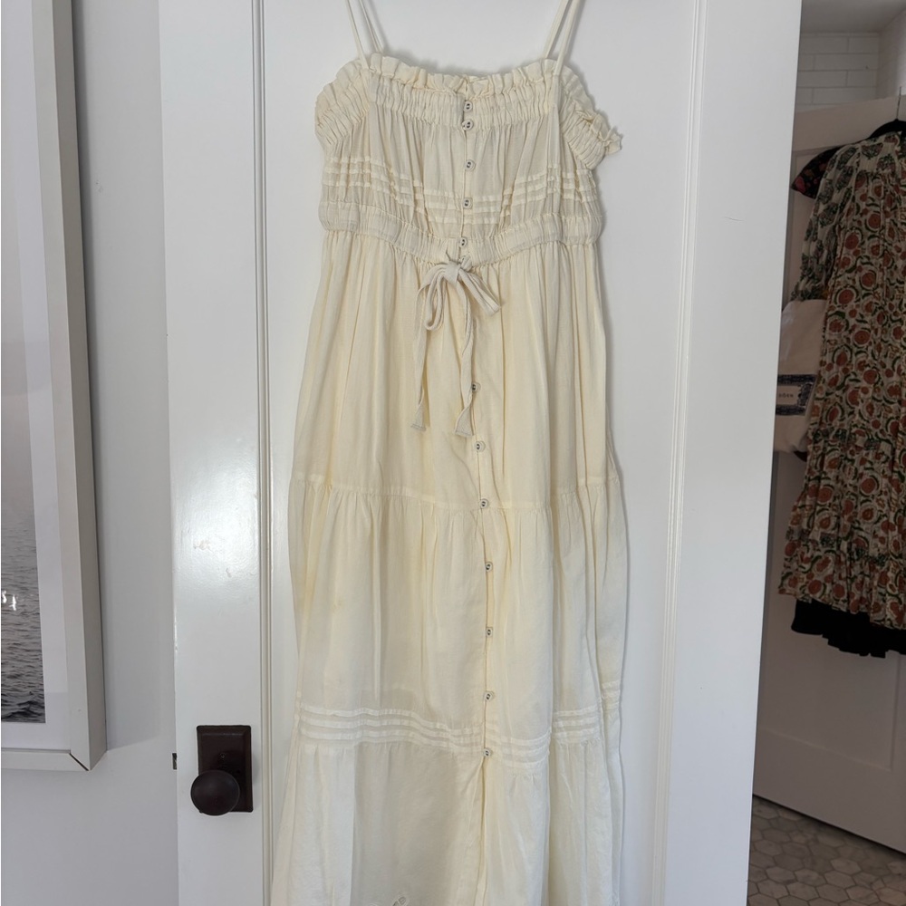 Cleobella Cream Maxi Dress